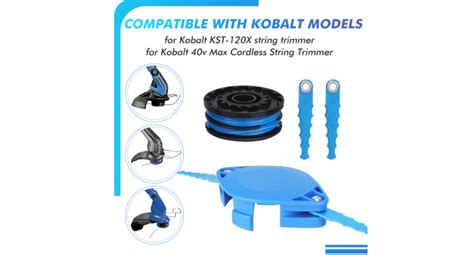 WETOOLPLUS KST120X String Trimmer Replacement Line 20Ft 0