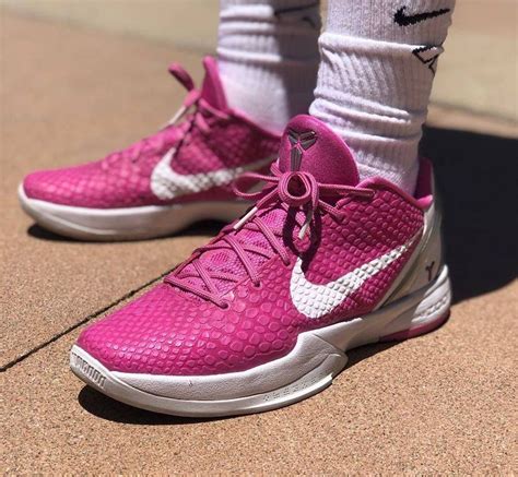 Top Trends: Kobe 6 Pink Sneakers