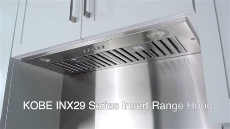 Kobe Range Hood Insert Installation
