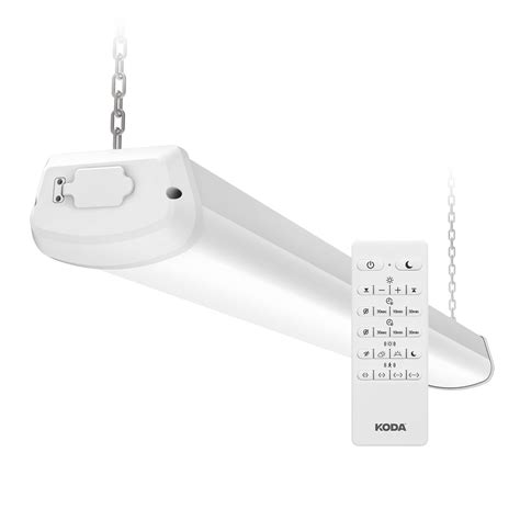 Koda 46" LED Indoor & Outdoor Shop Light with Motion Sensor and Remote
