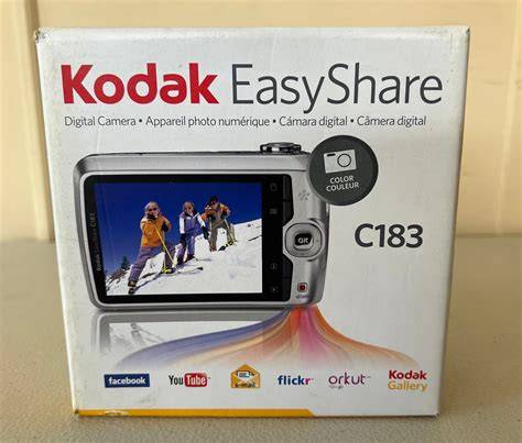 Kodak EasyShare C183 14MP Digital Camera w/ 3x Optical Zoom, 3.0 inch