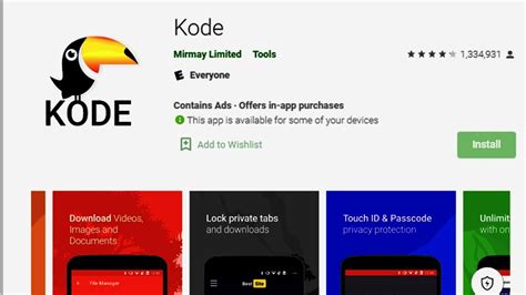 Watch Kode Browser Download For Pc Update