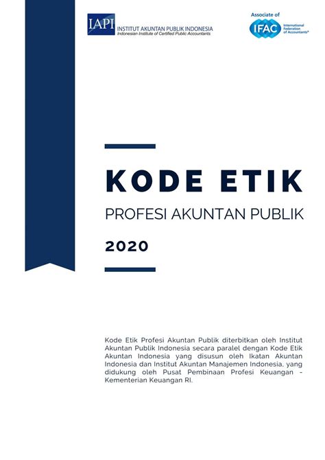 kode etik akuntan indonesia 2022