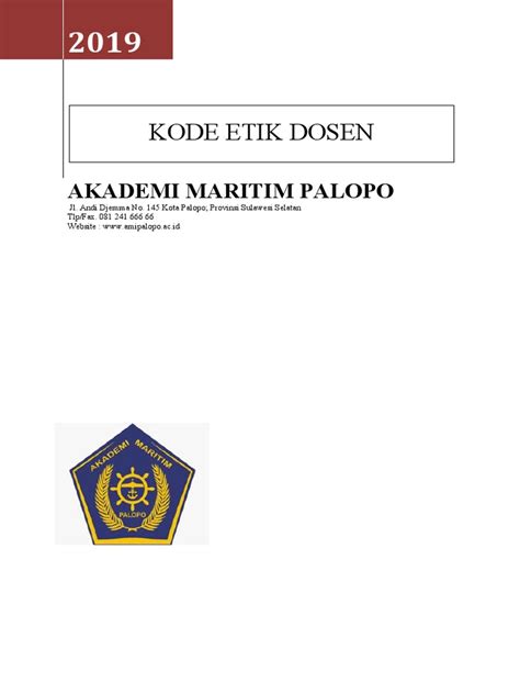 kode etik dosen pdf