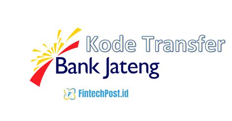 kode transfer bank jateng