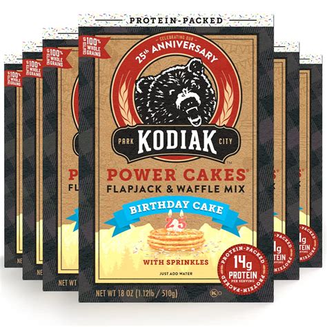 kodiak birthday cake mix