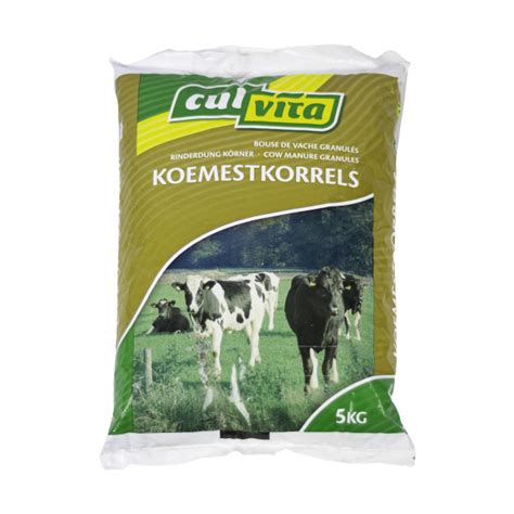 Koemestkorrels Moestuin