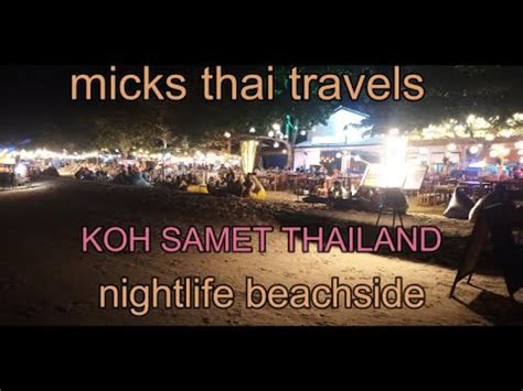 koh samet thailand nightlife beachside