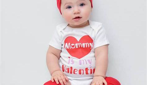 Happy Valentines Day! Valentines day baby, Cute baby clothes