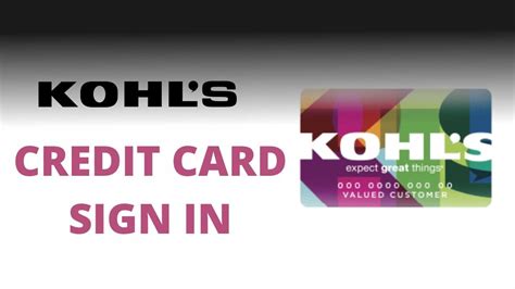kohl's credit card phone number lost card