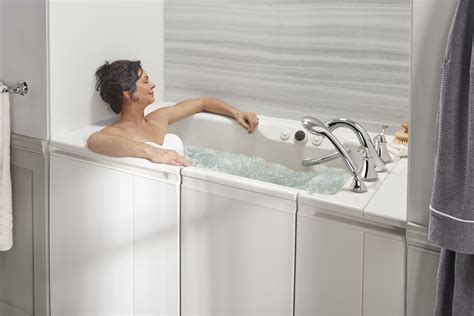 Enjoy a spalike experience in your home with a Kohler WalkIn Bath