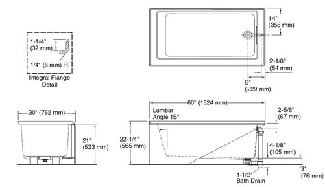 Kohler Bathtub Specs