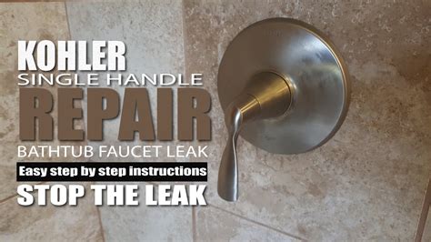 Kohler Shower Faucet Leaking Mega Leaks #d2f