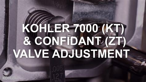 Kohler Courage Valve Lash Adjustment & CARD TRICK!! YouTube