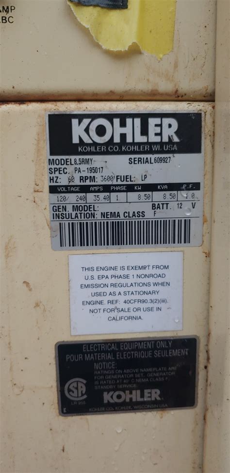 Kohler Generator Troubleshooting Manual
