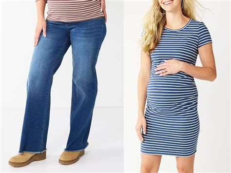 Scoopneck Maternity Dress Kohl's