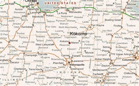 Kokomo Usa Google Map