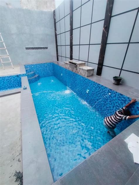 kolam renang pribadi di Medan
