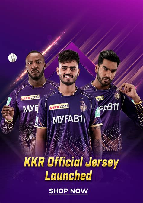 kolkata knight riders old jersey