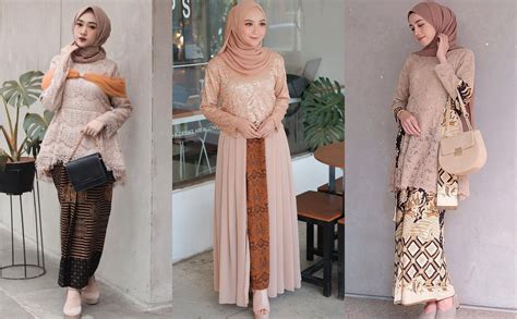 Jual Baju Kombinasi Songket Palembang Cokelat Muda di lapak Palembang