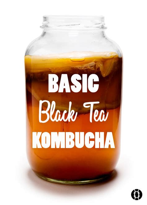kombucha black tea recipe