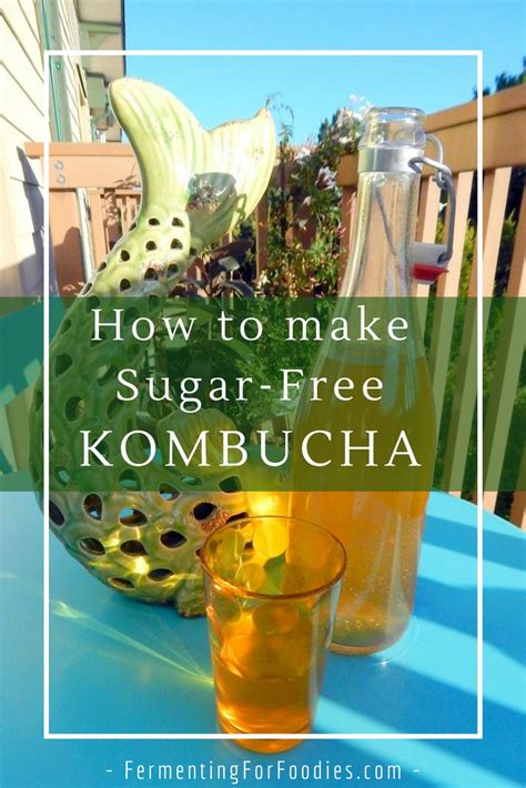 kombucha without added sugar