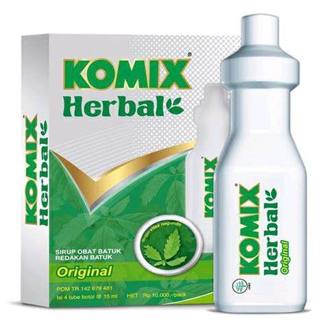 Komix Herbal Original: Ramuan Herbal Berkhasiat Tinggi Untuk Kesehatan Tubuh