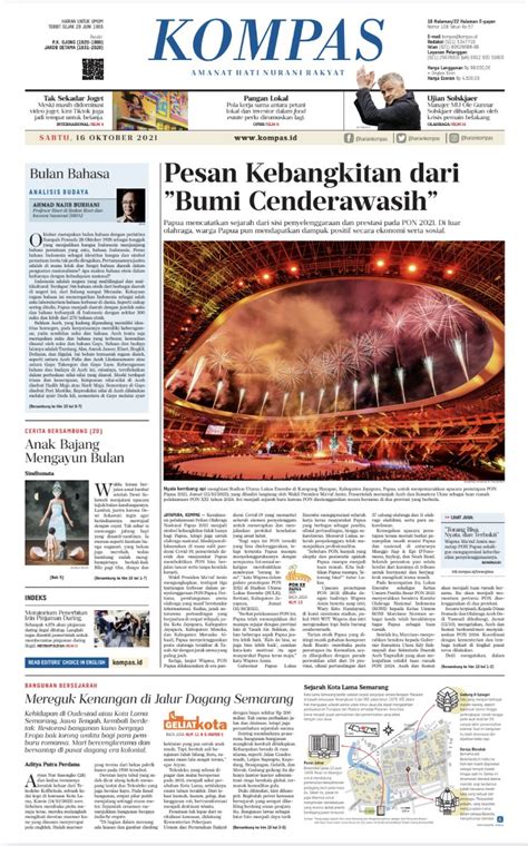 kompas hari ini 2023 terbaru hari ini