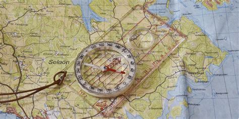 Kompass för karta deluxe Coghlan's Beredd