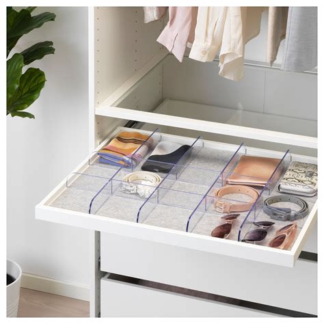 Komplement Divider For Pull-Out Tray Transparent