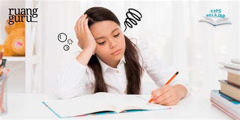 Seseorang sedang fokus belajar