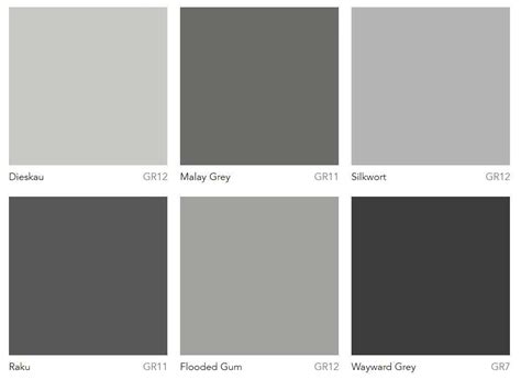 kontras warna grey dan dark grey