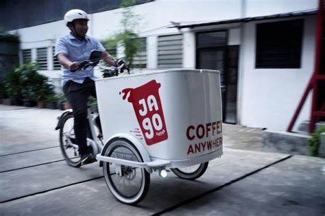 Jago Coffee Jual Kopi Pake Sepeda Elektrik — Travel