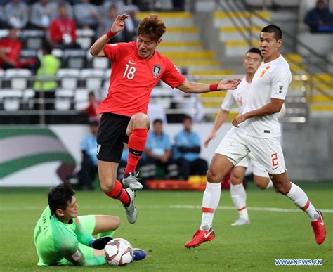 korea vs china soccer