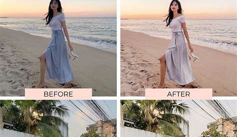 10 KOREAN Lightroom Mobile Presets Aesthetic Preset Grain Etsy in