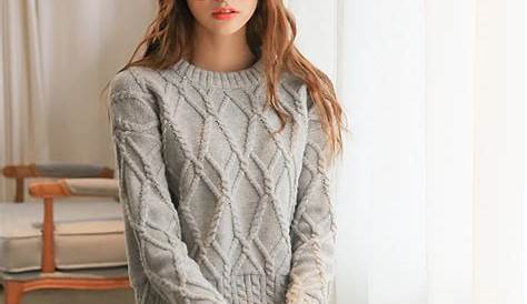 Korean Street Fashion Sweater