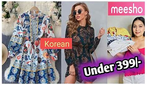 Korean Style Meesho Korean Dress Best Korea s On Offer Springkoreanfashion Street