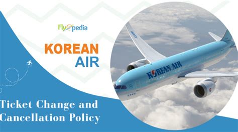 korean air book ticket cancellation policy