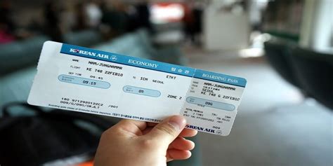 korean air book ticket check in