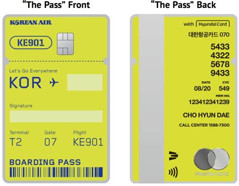 korean air travel card