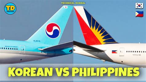 korean air vs philippine airlines