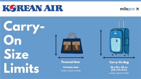 korean airlines carry on baggage policy