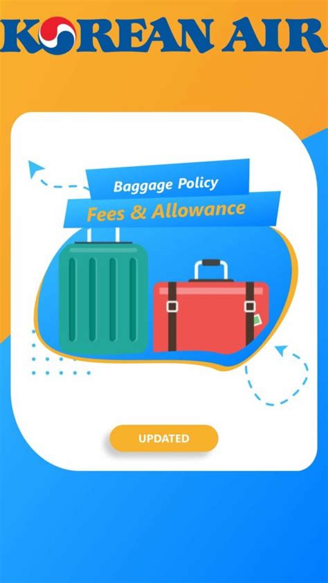 korean airlines checked baggage allowance