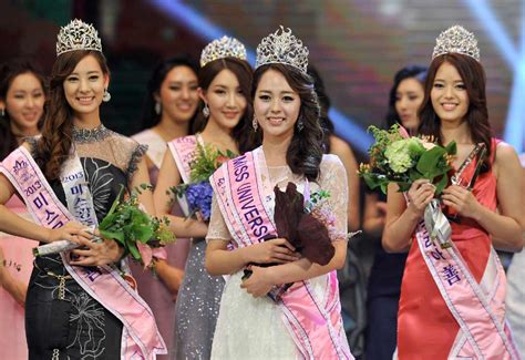 korean beauty pageant contestants