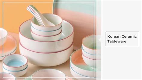 Korean Ceramic Dinnerware