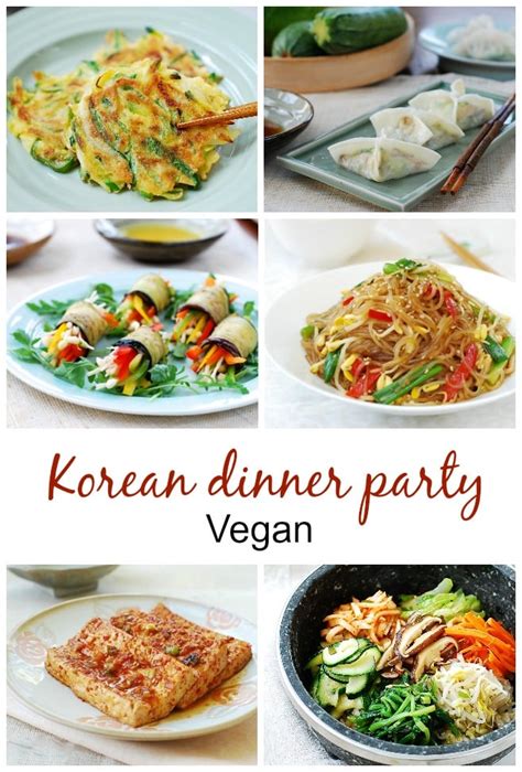 korean dinner menu ideas