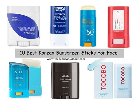 Korean Face Sunscreen Stick