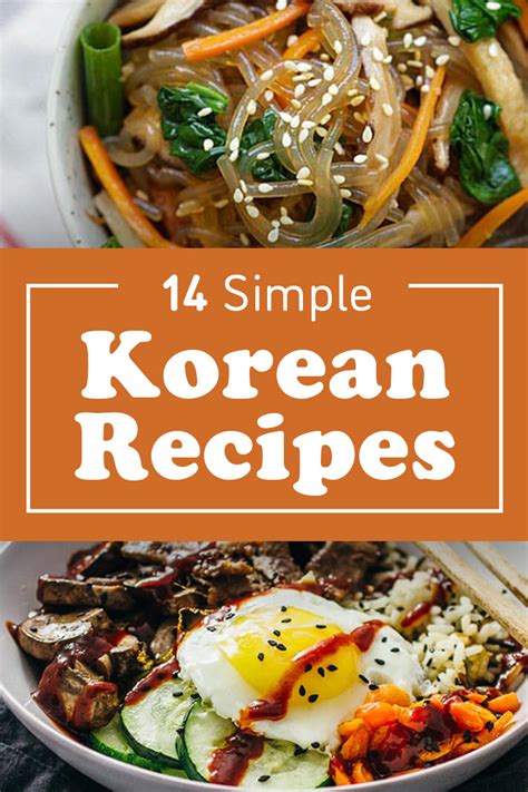 korean food recipes for beginners