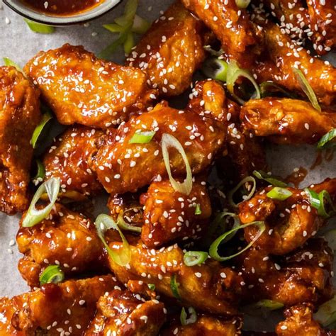 korean fried chicken wings recipe
