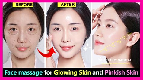 korean glowing face